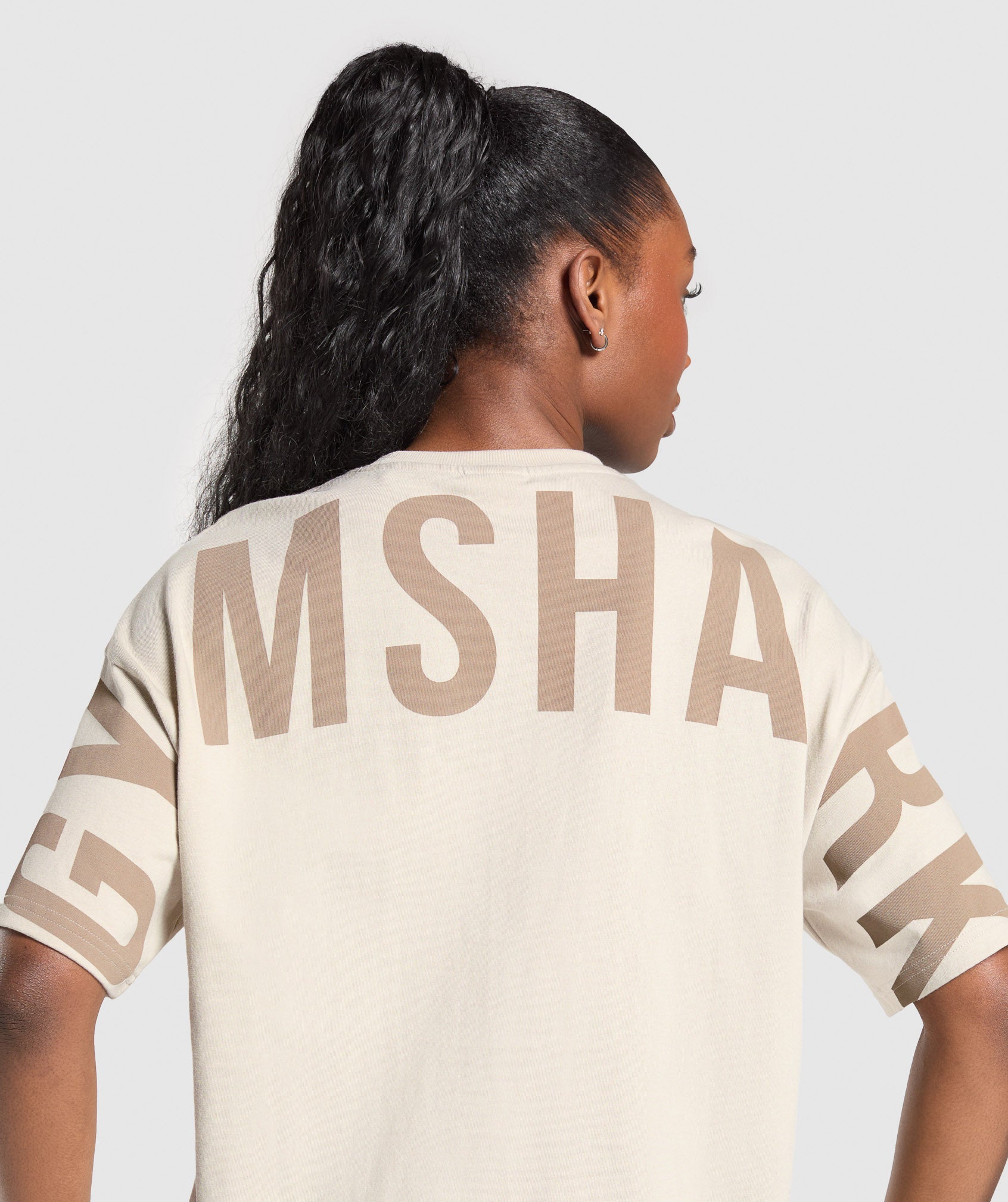 Wordmark Graphic T-Shirt - Pebble Grey