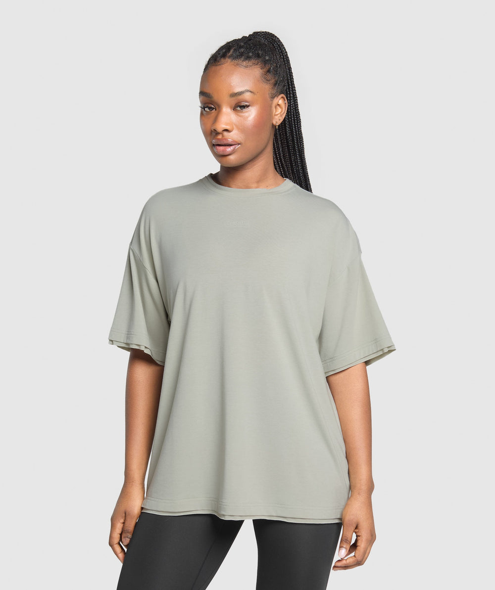 Superset Graphic T-shirt - Stone Grey