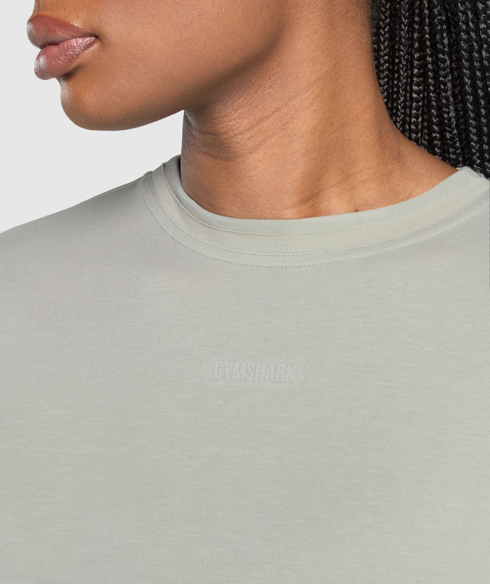 Superset Graphic T-shirt - Stone Grey