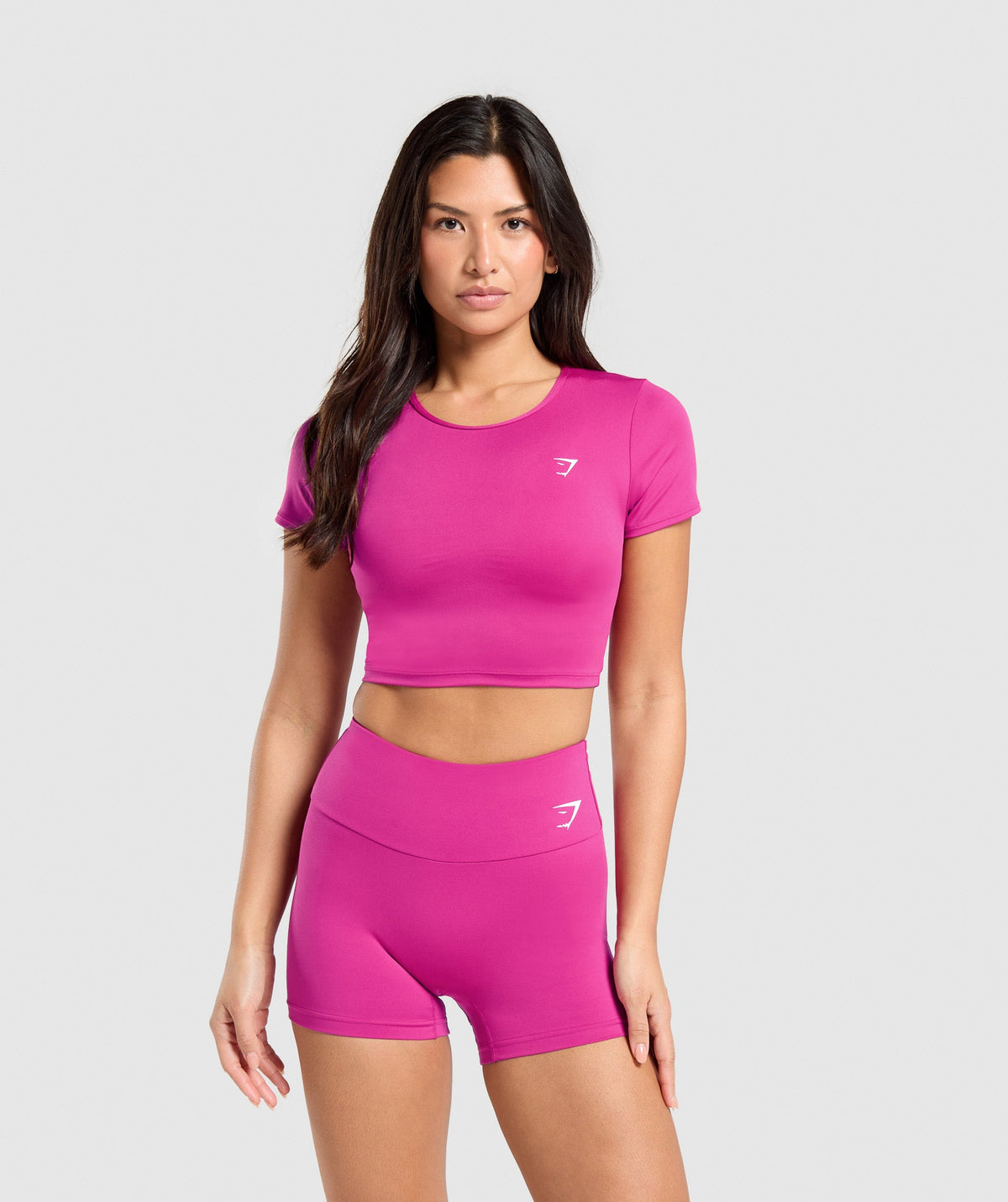 Training Cap Sleeve T-Shirt - Winning Pink