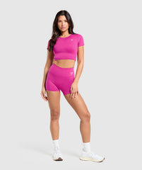 Training Cap Sleeve T-Shirt - Winning Pink
