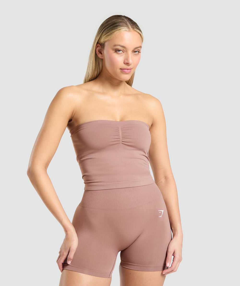 Everyday Seamless Midi Tube Top - Chestnut Pink