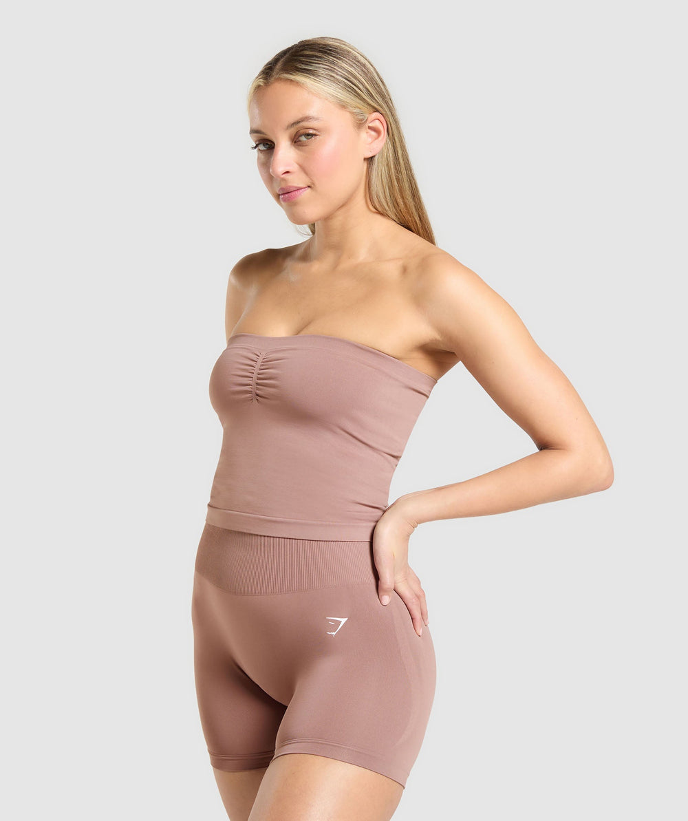 Everyday Seamless Midi Tube Top - Chestnut Pink