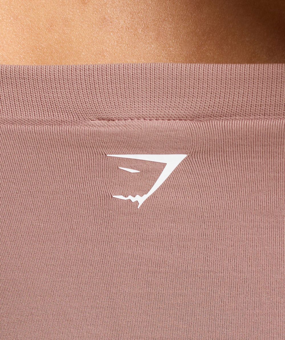 Everyday Seamless Midi Tube Top - Chestnut Pink