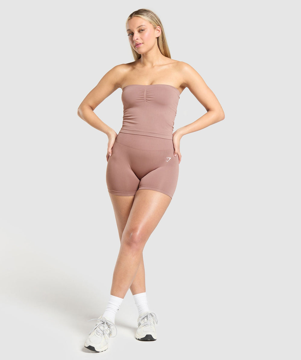 Everyday Seamless Midi Tube Top - Chestnut Pink