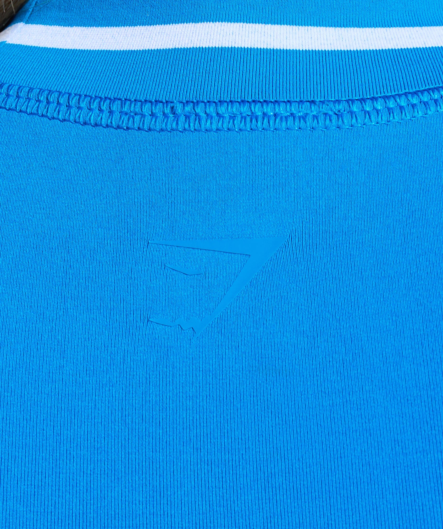 Contrast Seamless T-Shirt - Barbell Blue