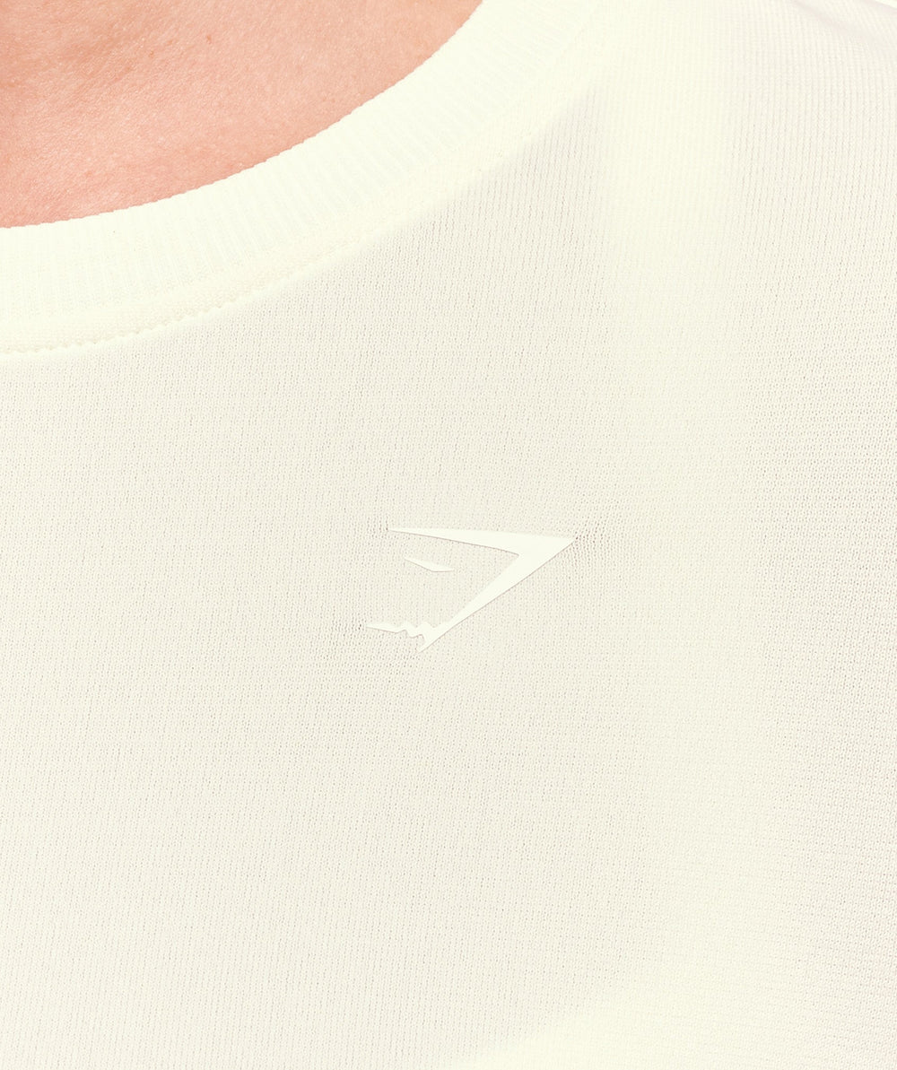 Everyday Seamless Long Sleeve Top - Soft White