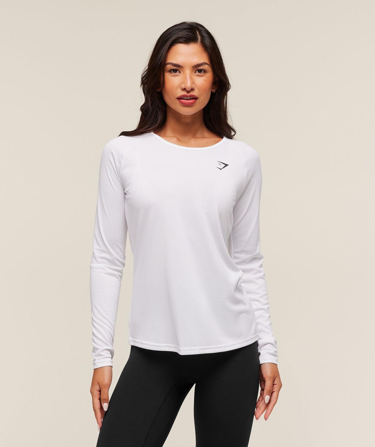 Training Long Sleeve Top  - White