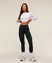 Training Long Sleeve Top  - White