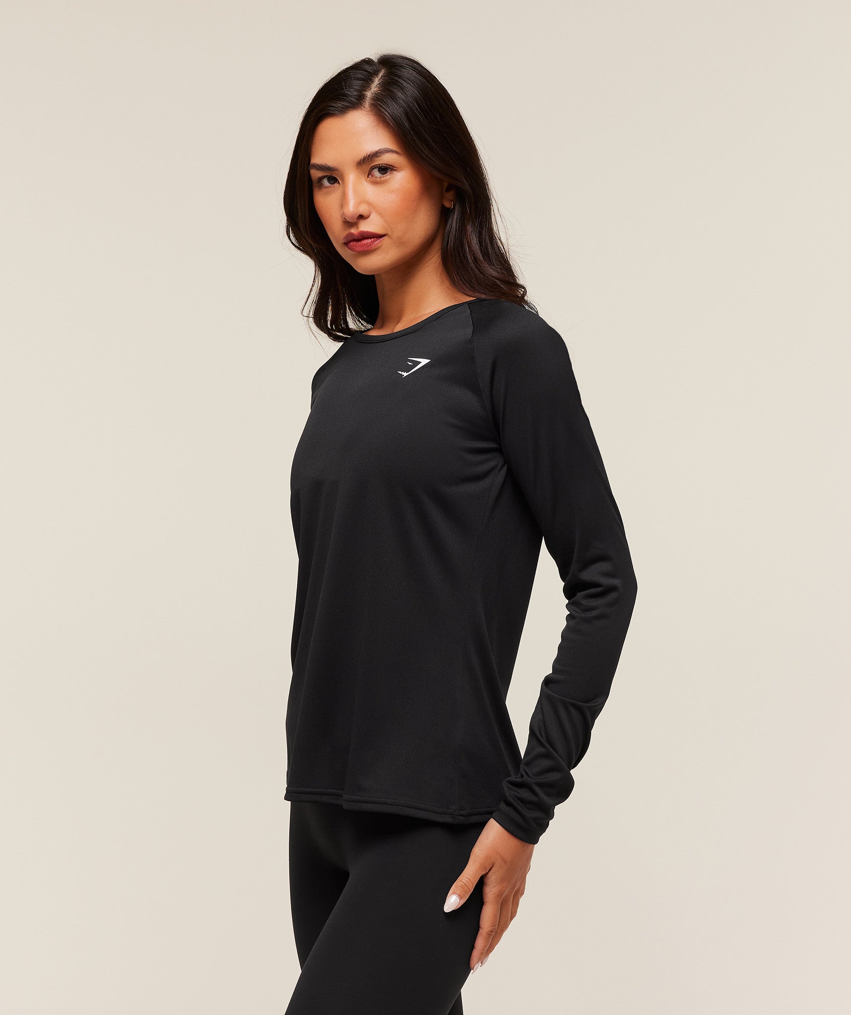 Training Long Sleeve Top  - Black