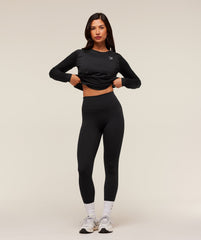 Training Long Sleeve Top  - Black