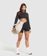 Everyday Seamless Long Sleeve Top - Black
