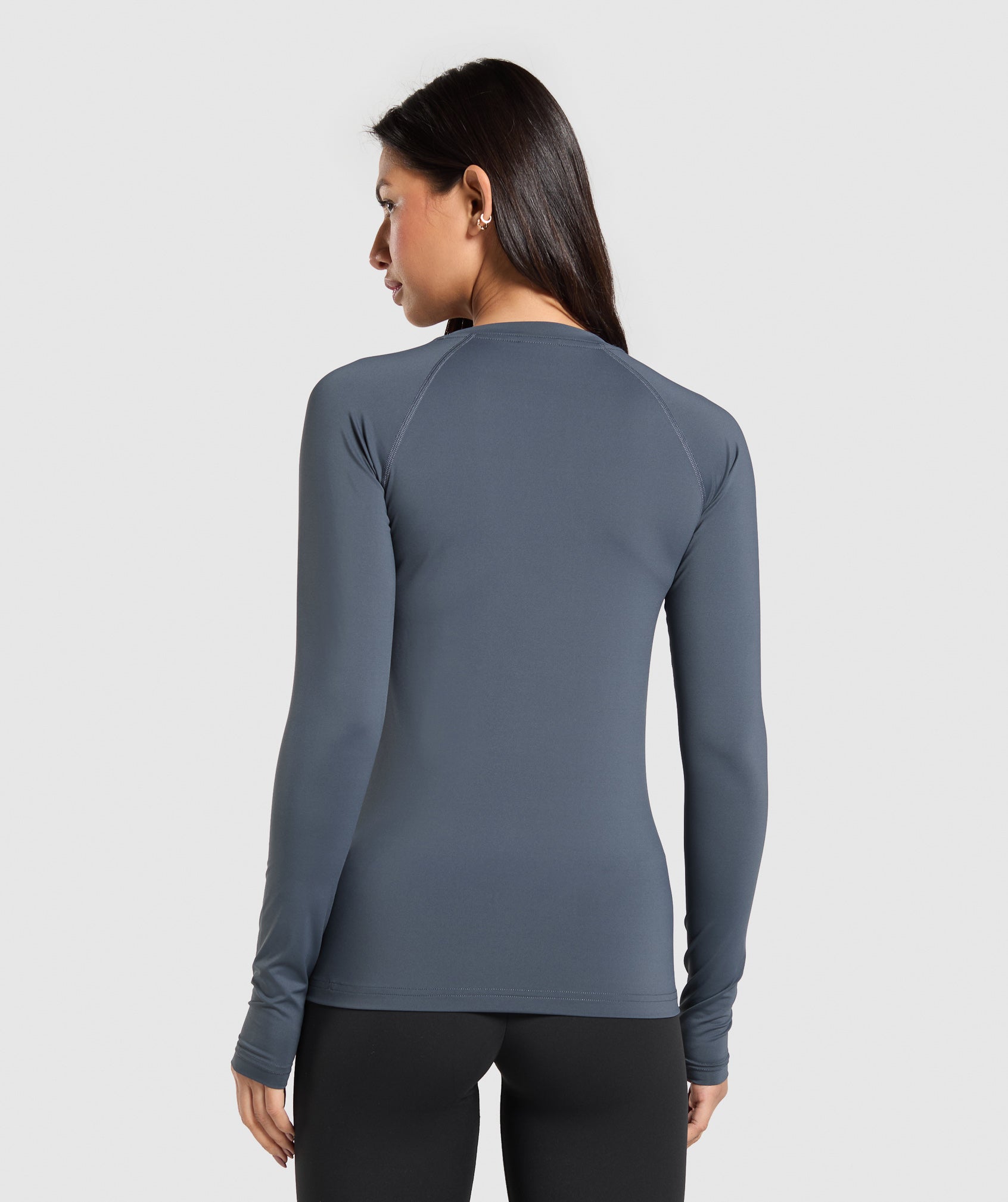 Training Baselayer Long Sleeve Top - Titanium Blue