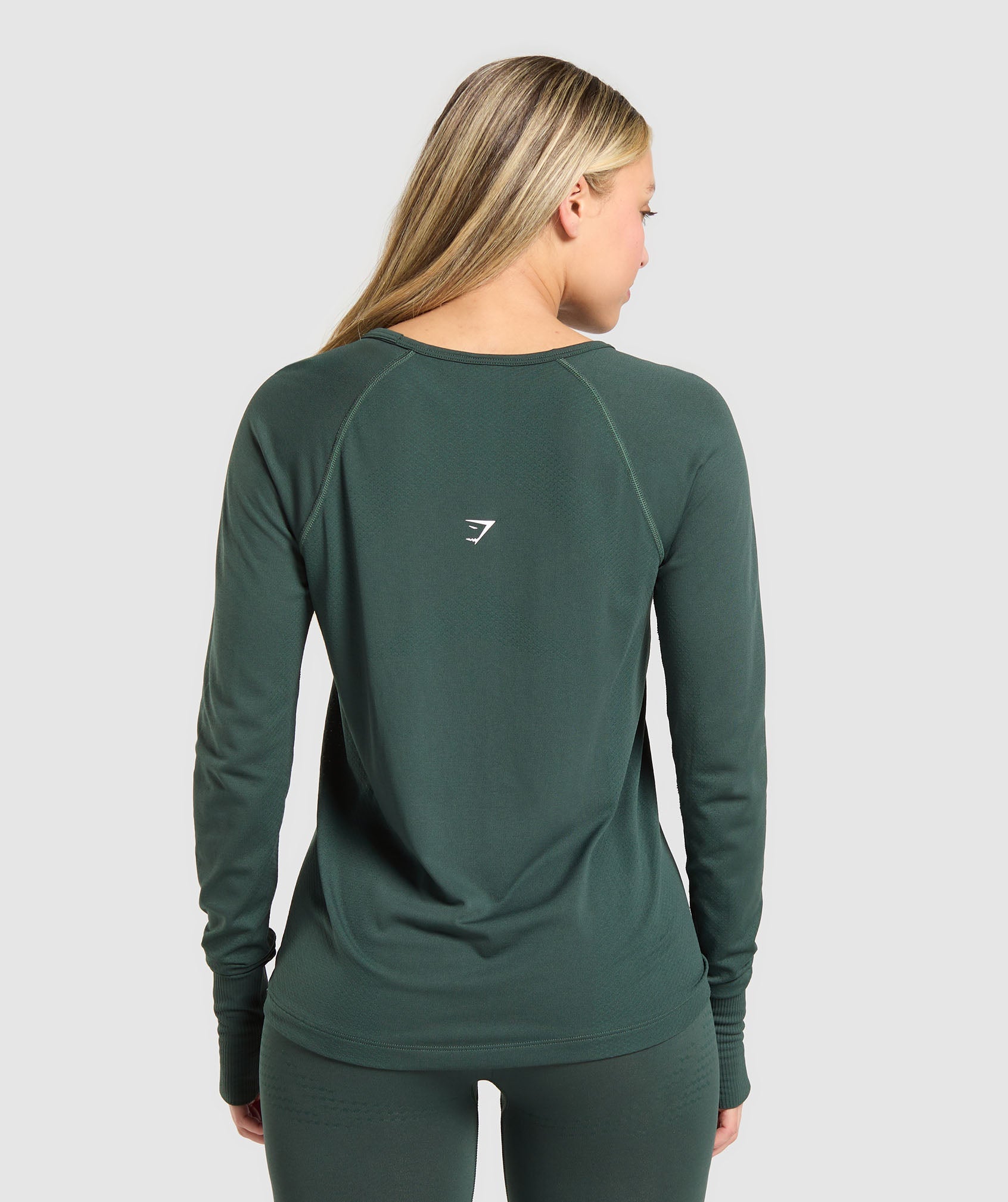 Vital Light Long Sleeve Top - Woodland Green Marl