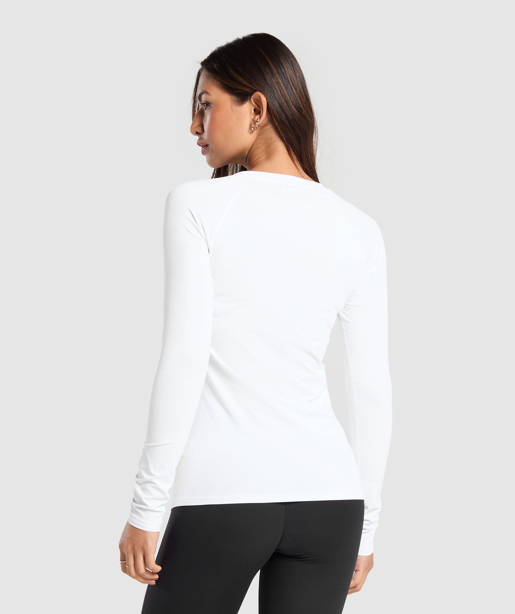 Training Baselayer Long Sleeve Top - White