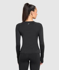 Running Long Sleeve Top - Black