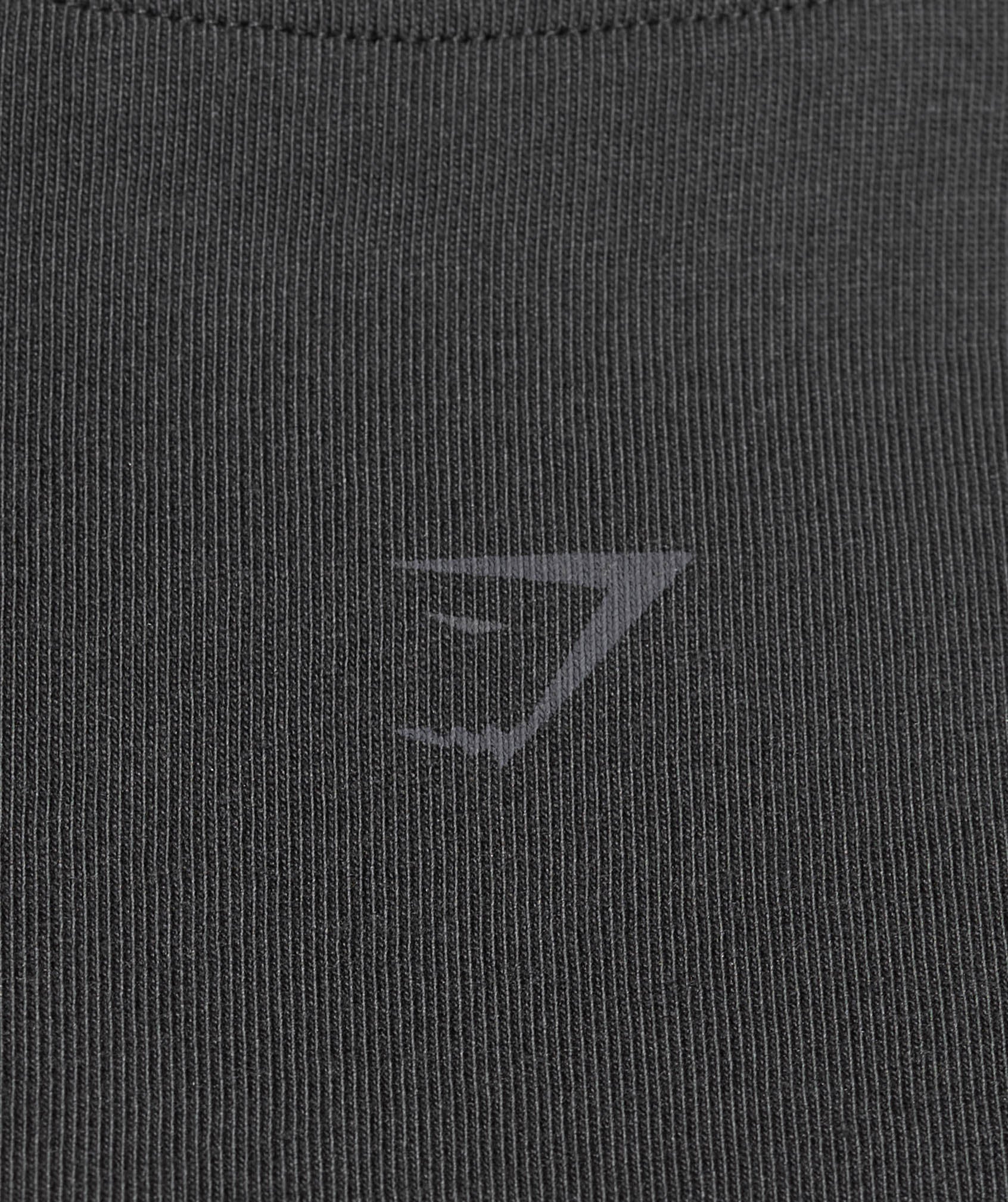 Wordmark Graphic Long Sleeve Top - Black