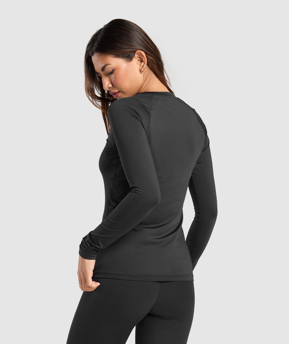 Training Baselayer Long Sleeve Top - Black