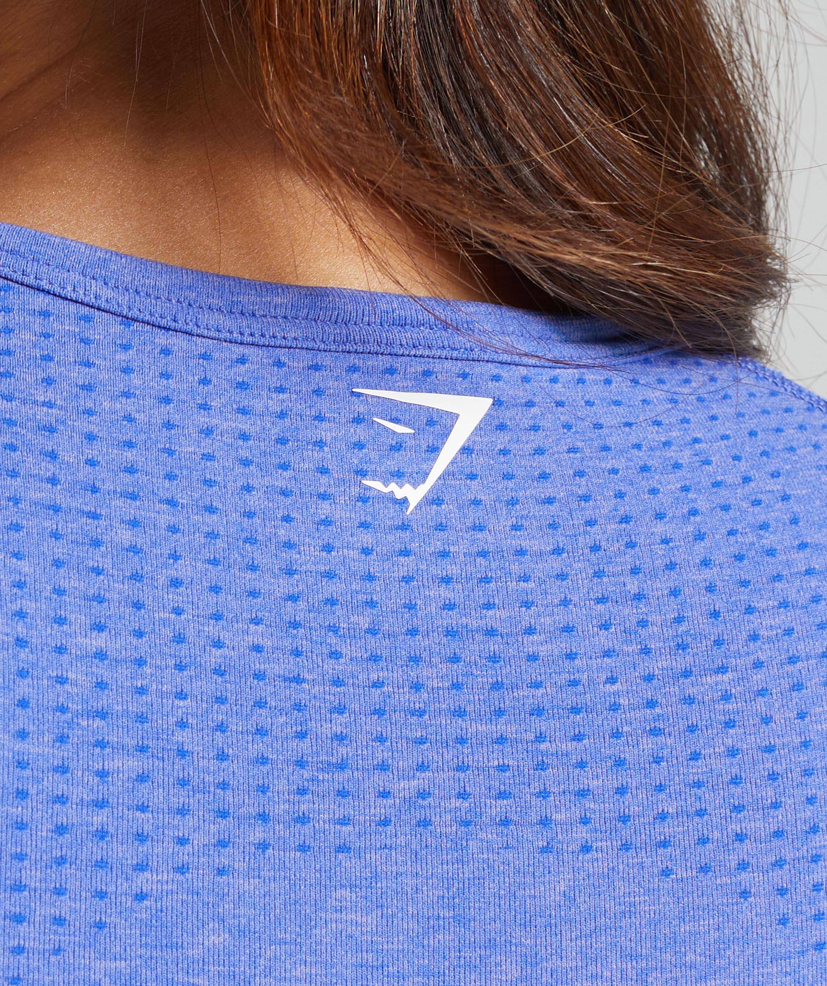 Vital Crop Top - Lift Blue Marl
