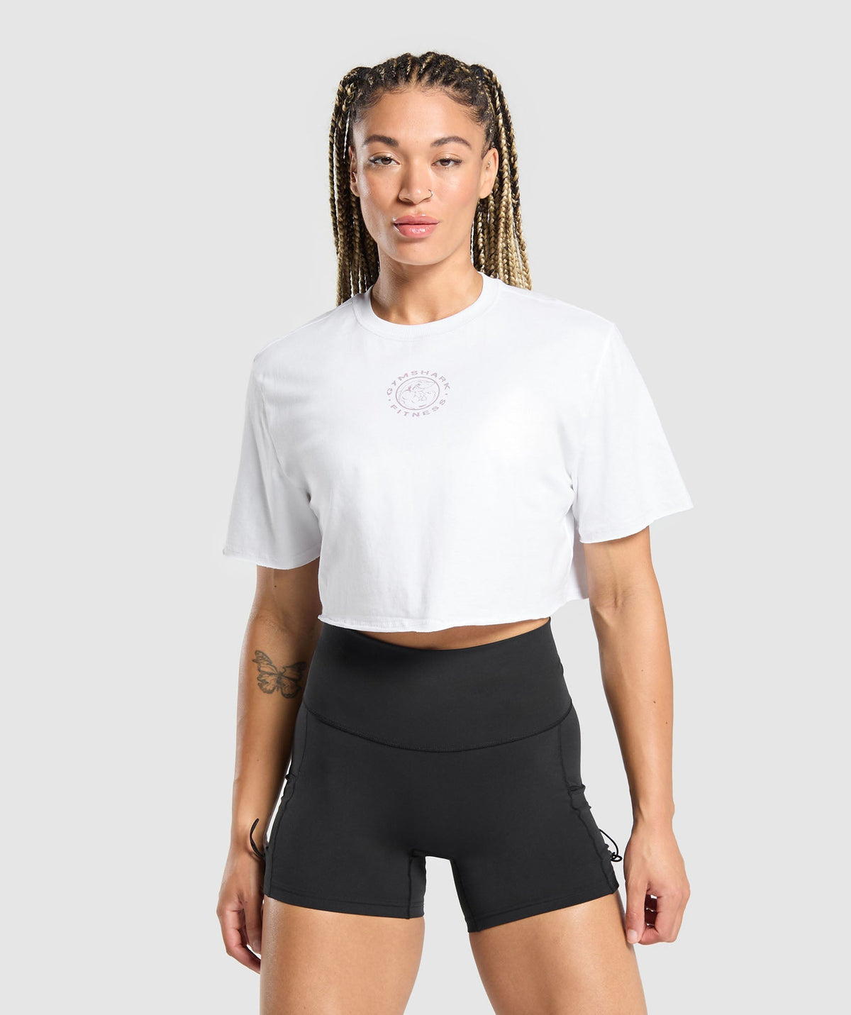 Legacy Crop Top - White