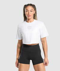 Legacy Crop Top - White