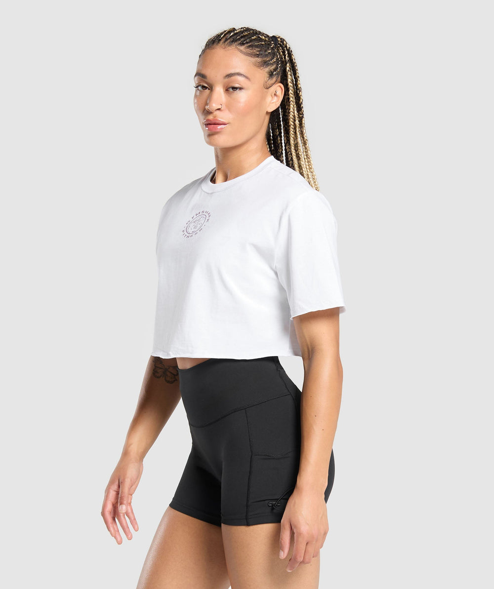 Legacy Crop Top - White