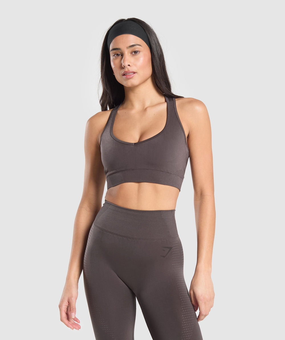 Vital Shine Limited Edition Crop Top - Greyed Purple