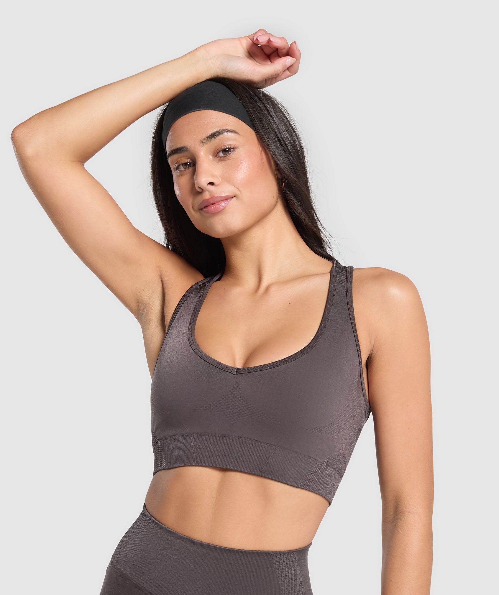 Vital Shine Limited Edition Crop Top - Greyed Purple