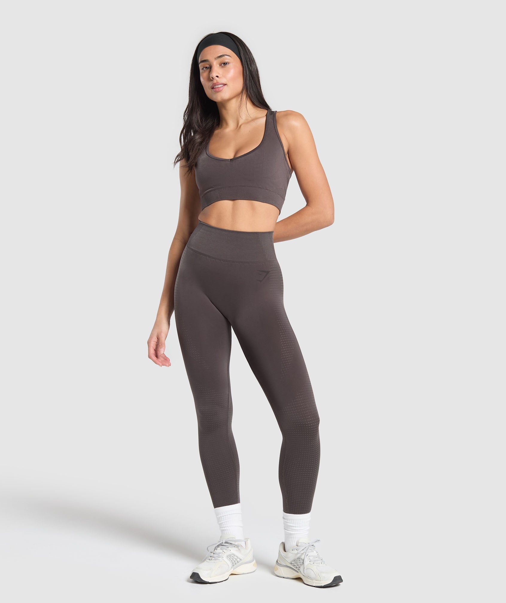 Vital Shine Limited Edition Crop Top - Greyed Purple