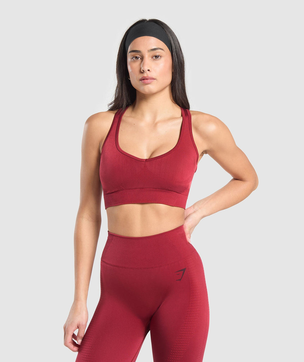 Vital Shine Limited Edition Crop Top - Reps Red