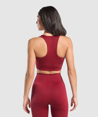 Vital Shine Limited Edition Crop Top - Reps Red