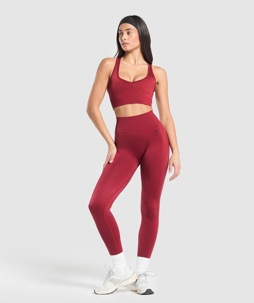 Vital Shine Limited Edition Crop Top - Reps Red