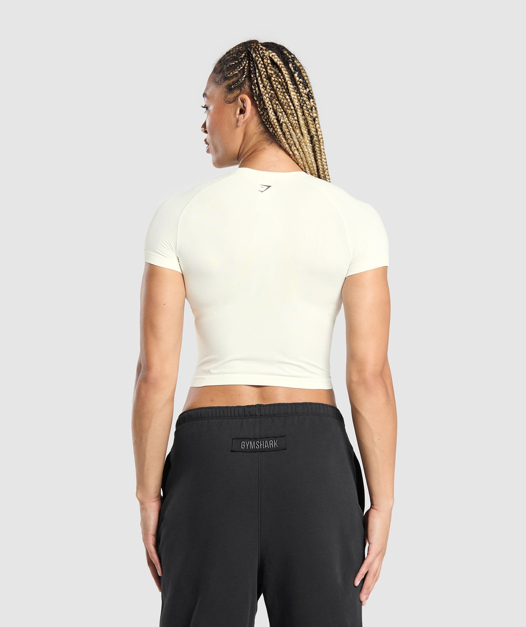 Soft Life Baby Tee - Soft White