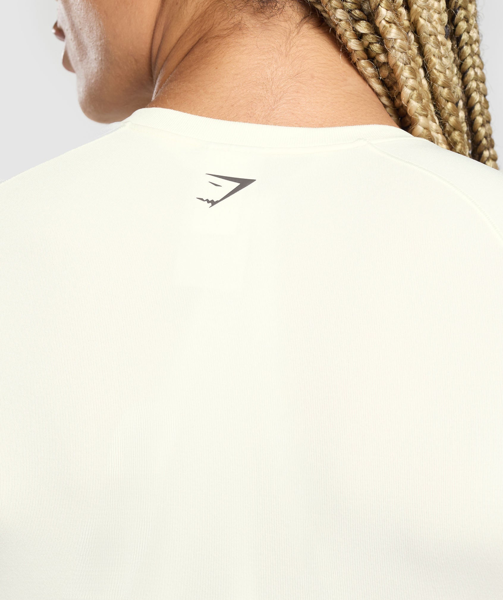Soft Life Baby Tee - Soft White