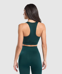 Vital Shine Limited Edition Crop Top - Strong Teal