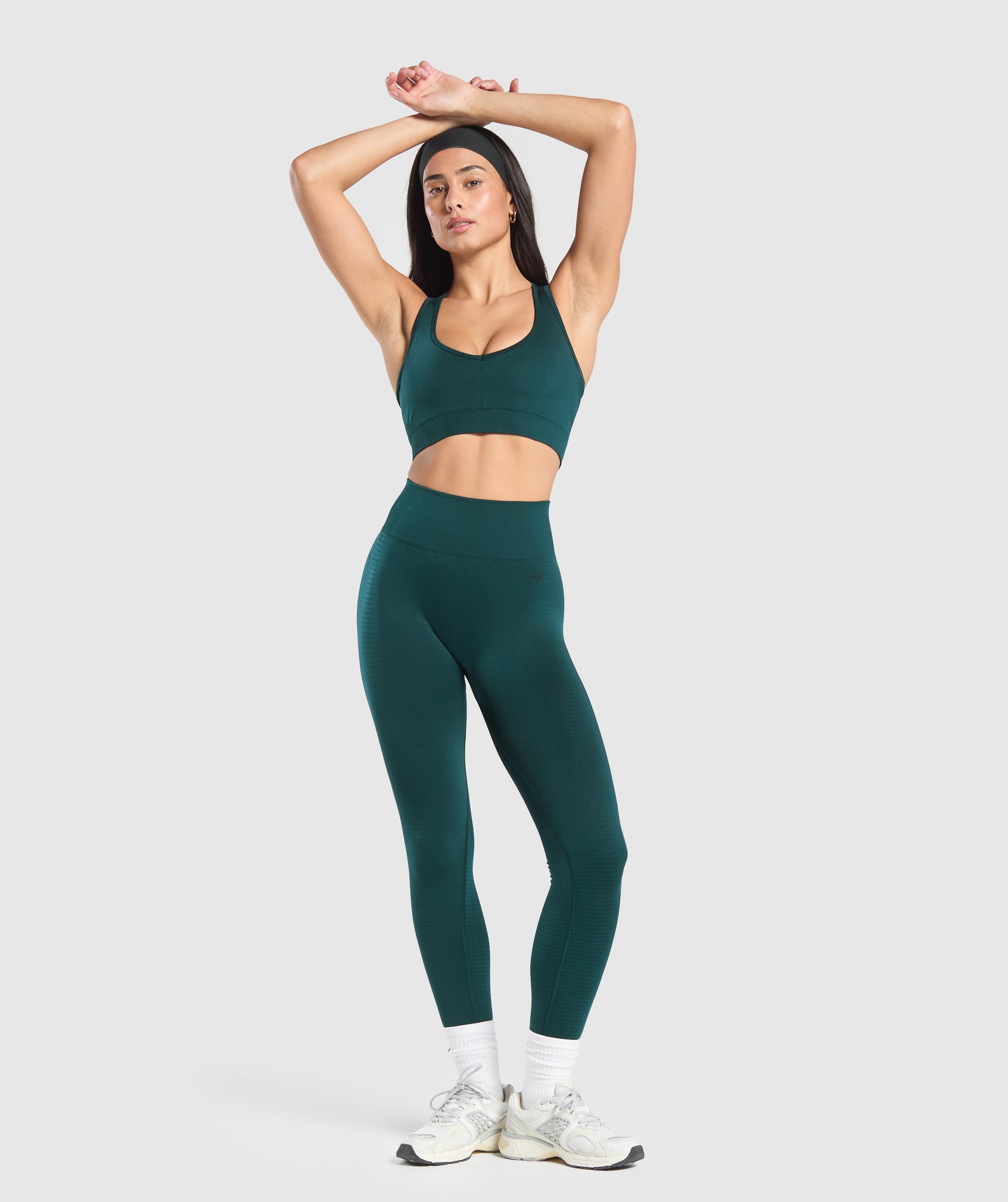 Vital Shine Limited Edition Crop Top - Strong Teal