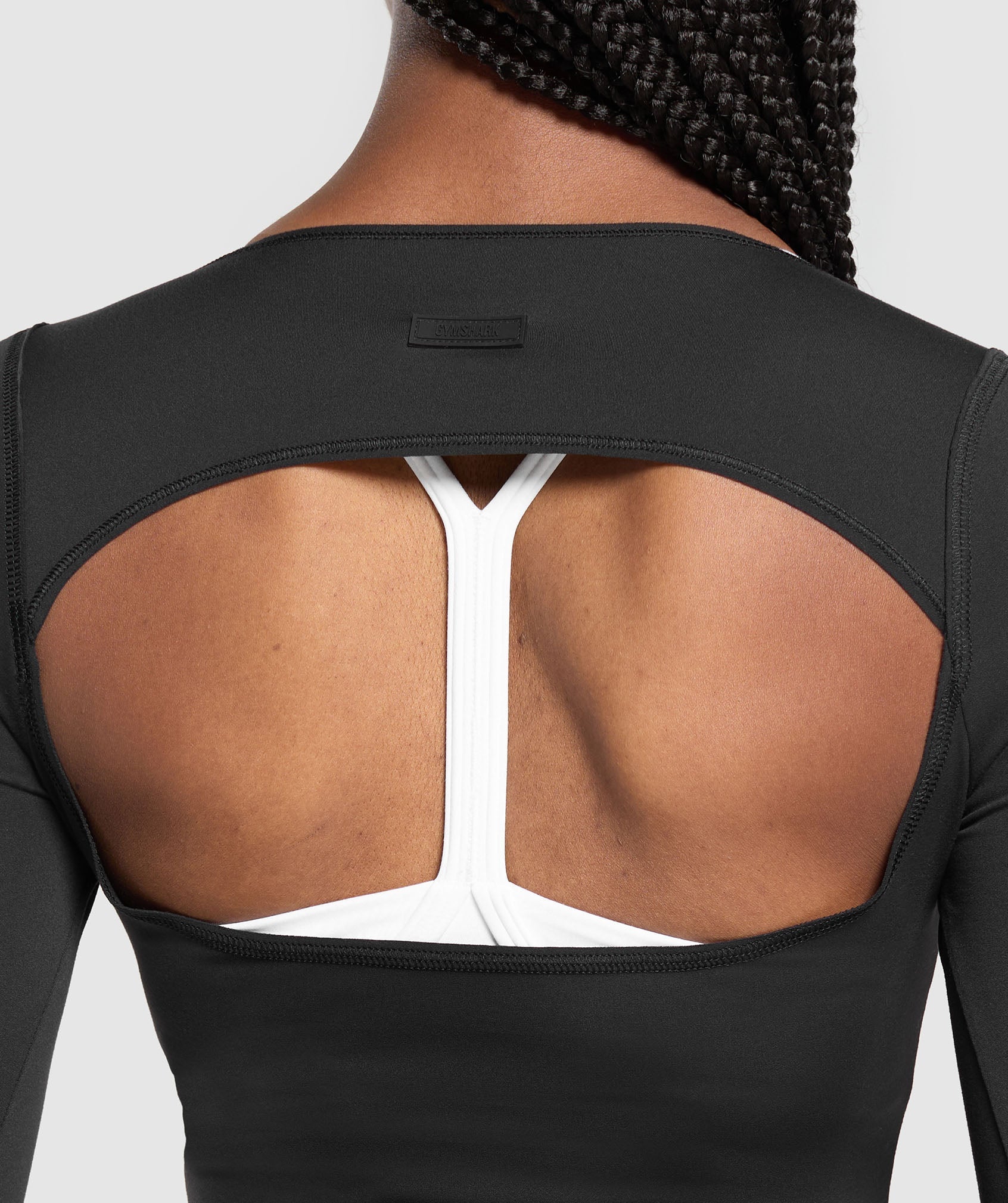 Rest Day Luxe Long Sleeve Top - Black