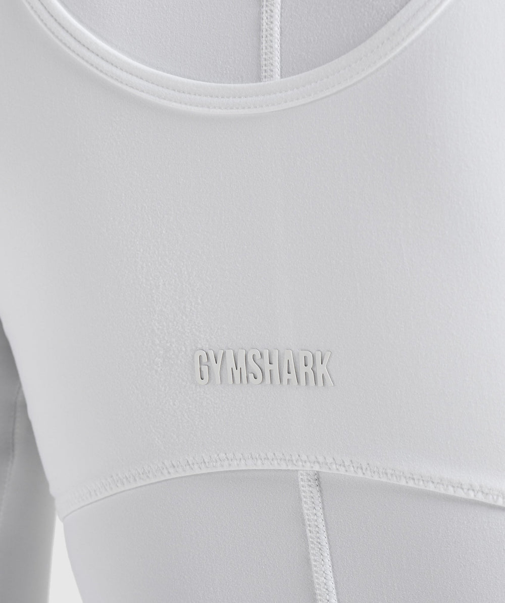 Rest Day Buttery Soft Long Sleeve Top - White