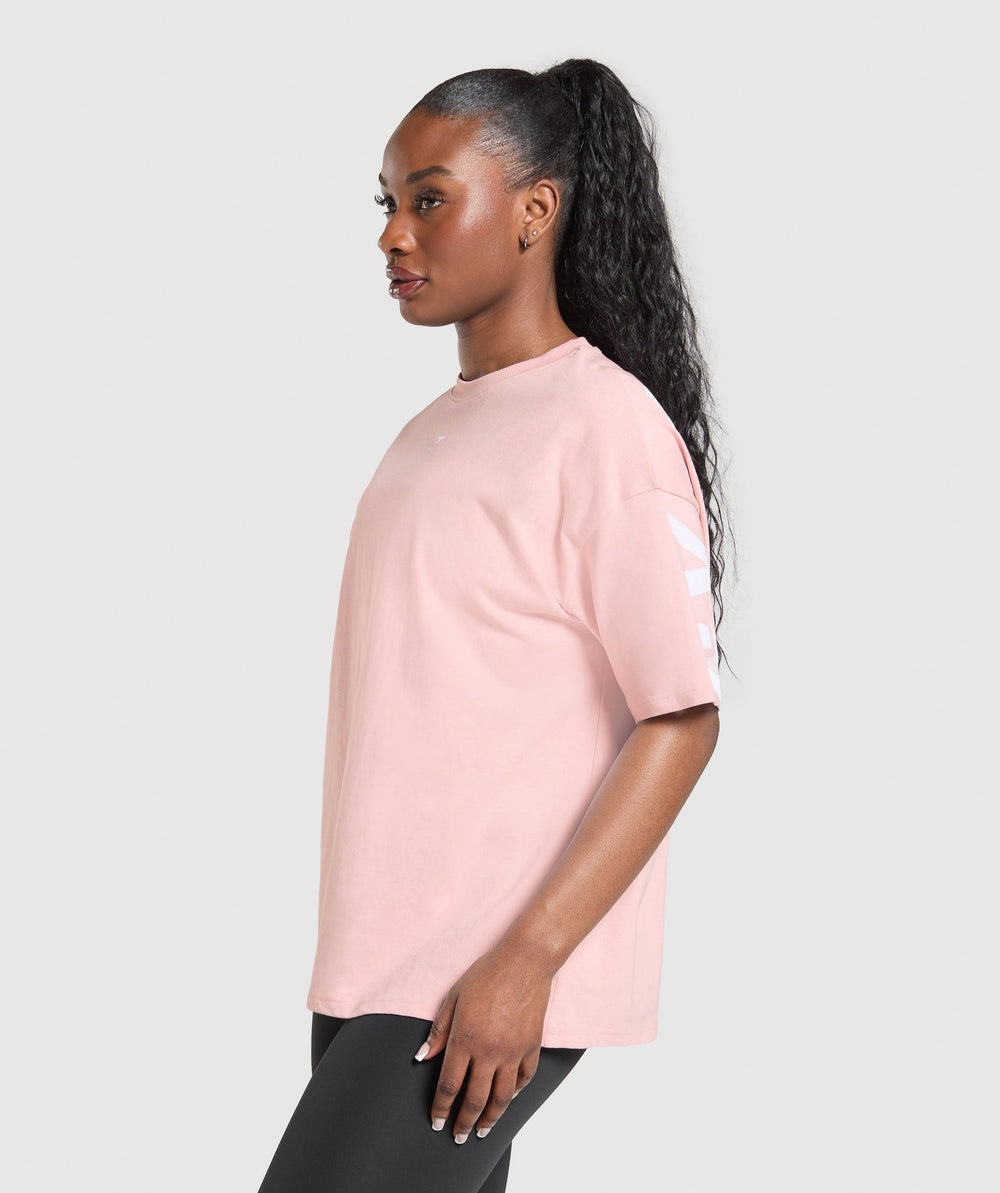Wordmark Graphic T-Shirt - Lift Pink