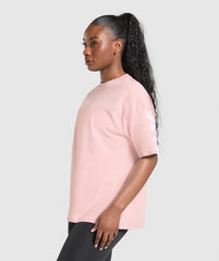 Wordmark Graphic T-Shirt - Lift Pink