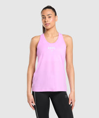 Run Club Graphic Tank - Sour Pink