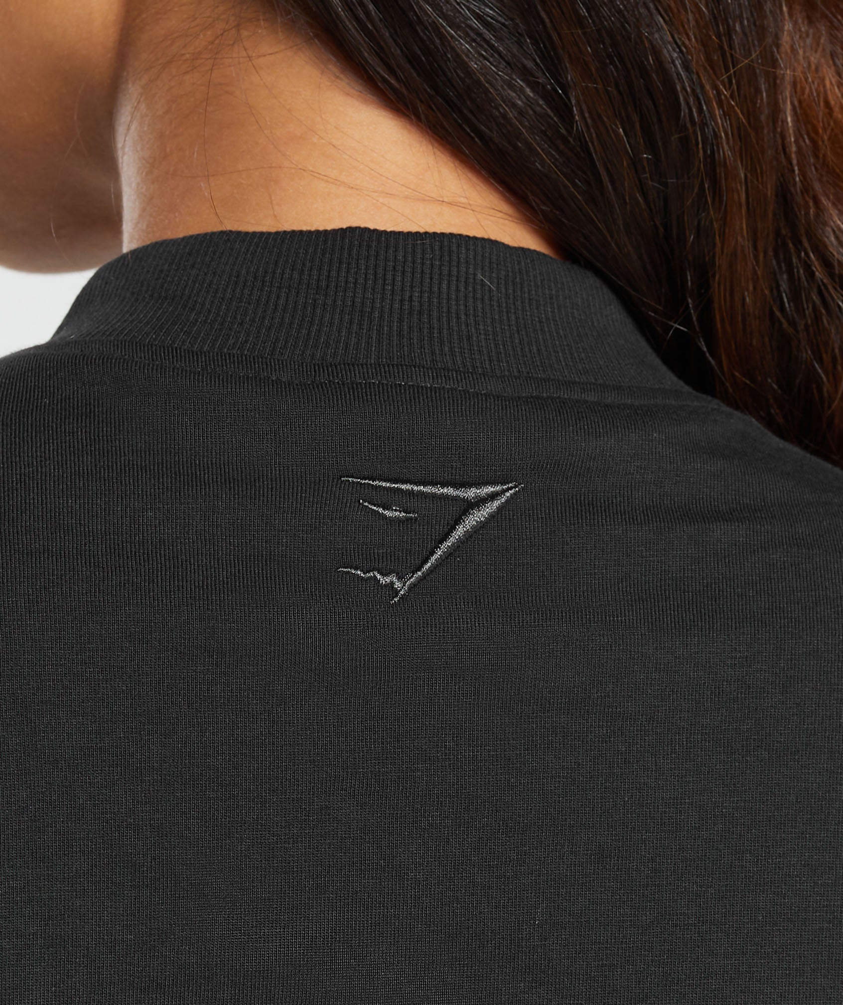 Outline Oversized Top - Black