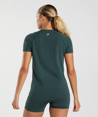 Vital Light T-Shirt - Woodland Green Marl