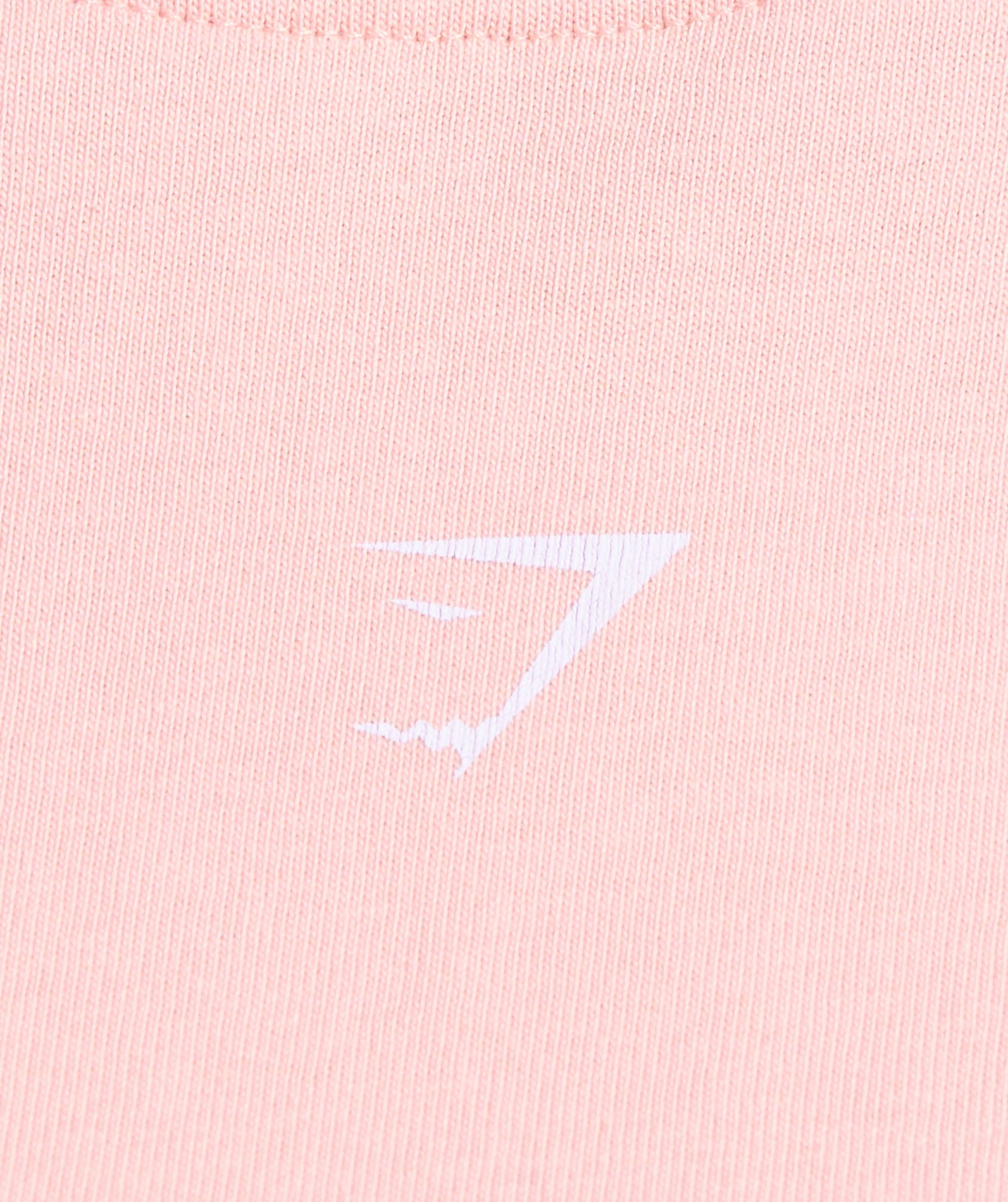Wordmark Graphic Long Sleeve Top - Lift Pink