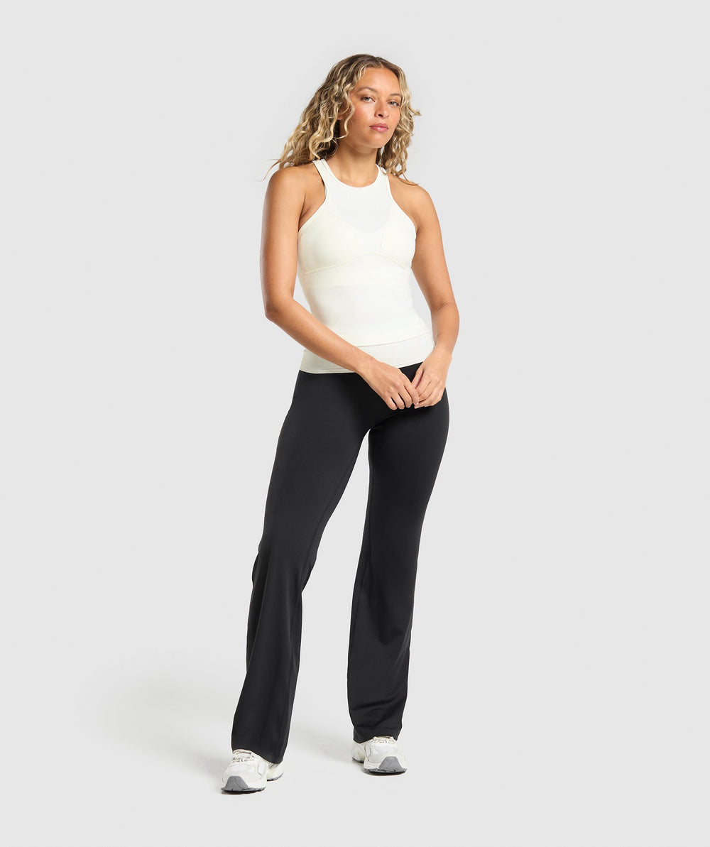 Rest Day Luxe Racer Tank - Soft White