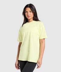 Training Oversized T-Shirt - Refresh Yellow