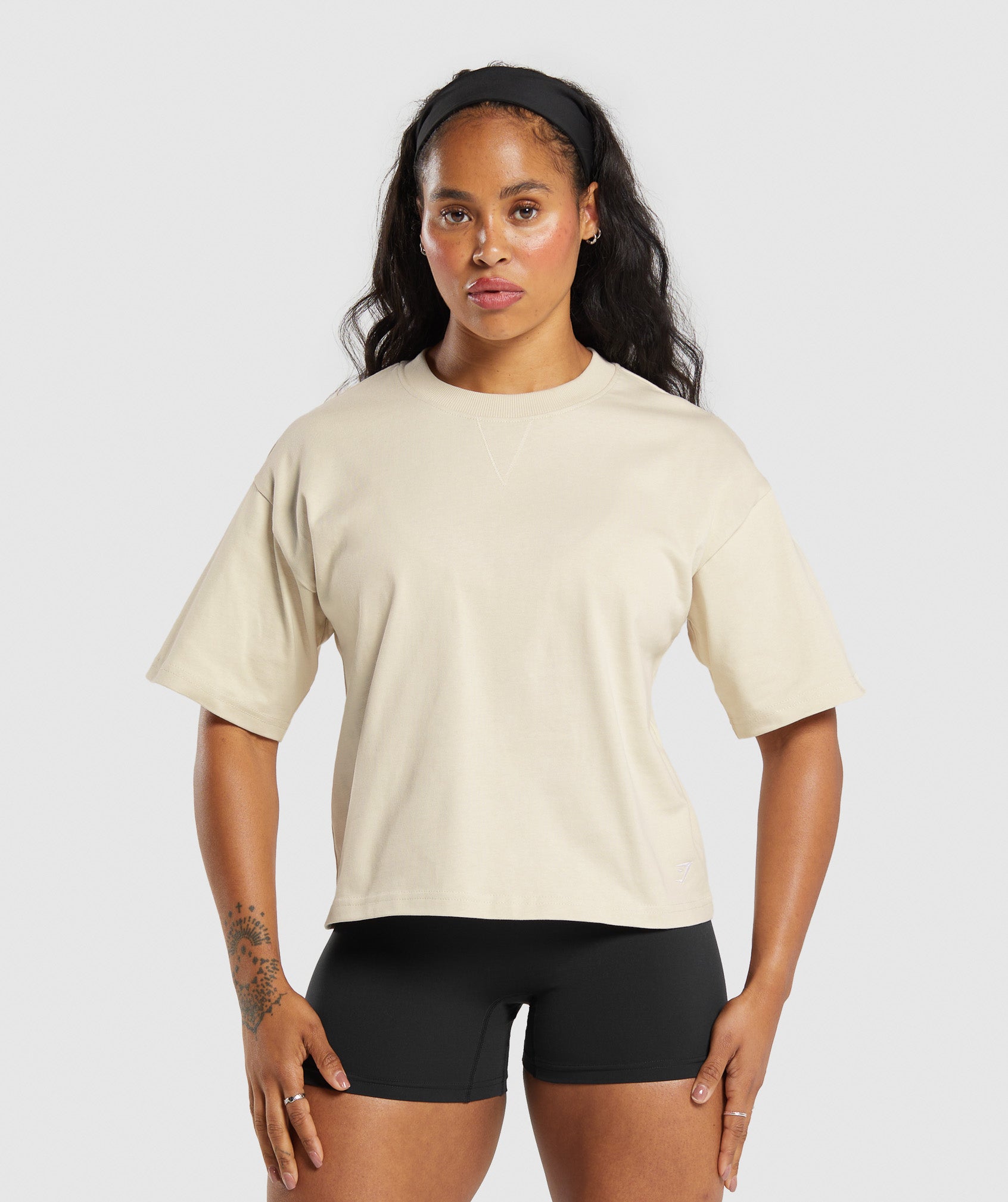 Heavyweight Cotton T-Shirt - Ecru White