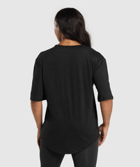 Superset Oversized T-Shirt - Black