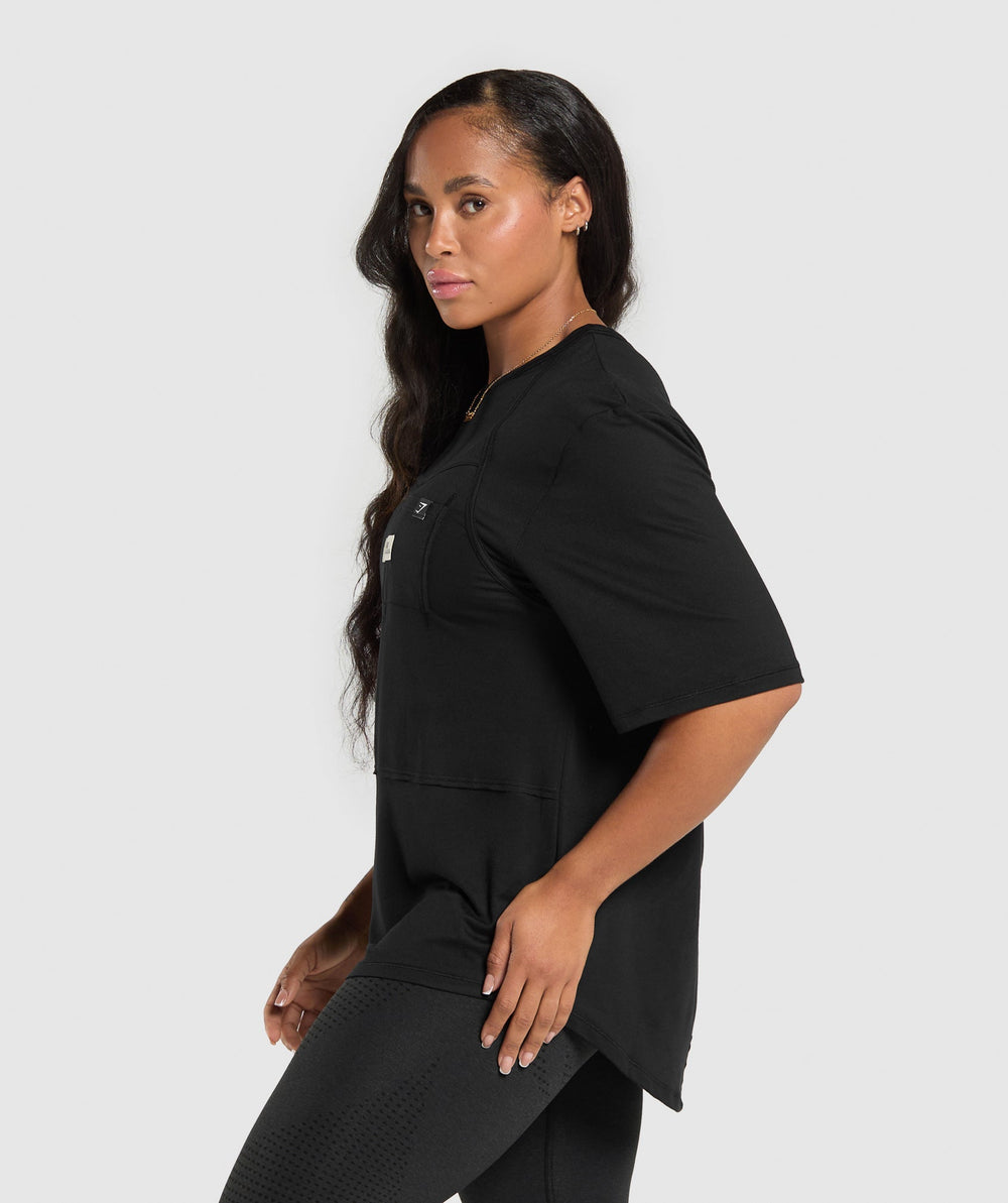 Superset Oversized T-Shirt - Black
