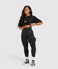 Superset Oversized T-Shirt - Black